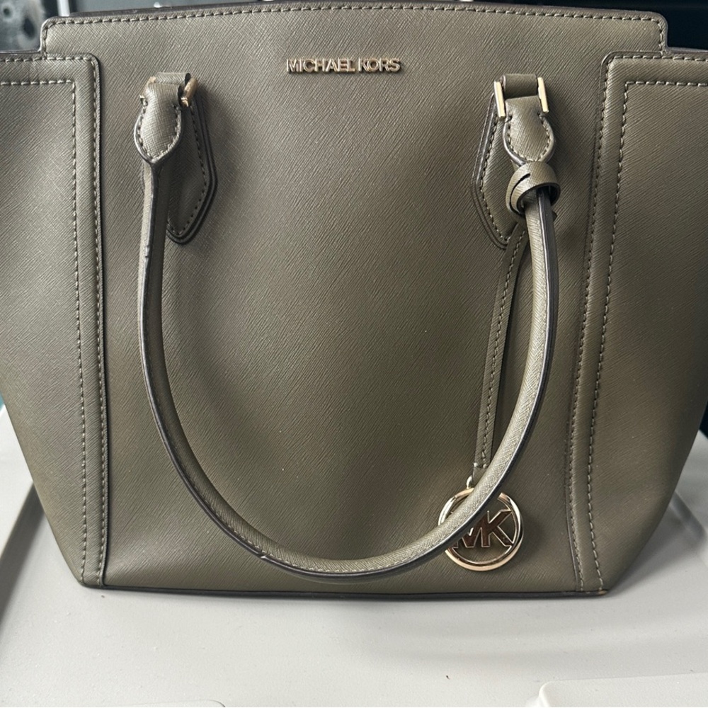 Michael Kors Sage Green Tote Bag